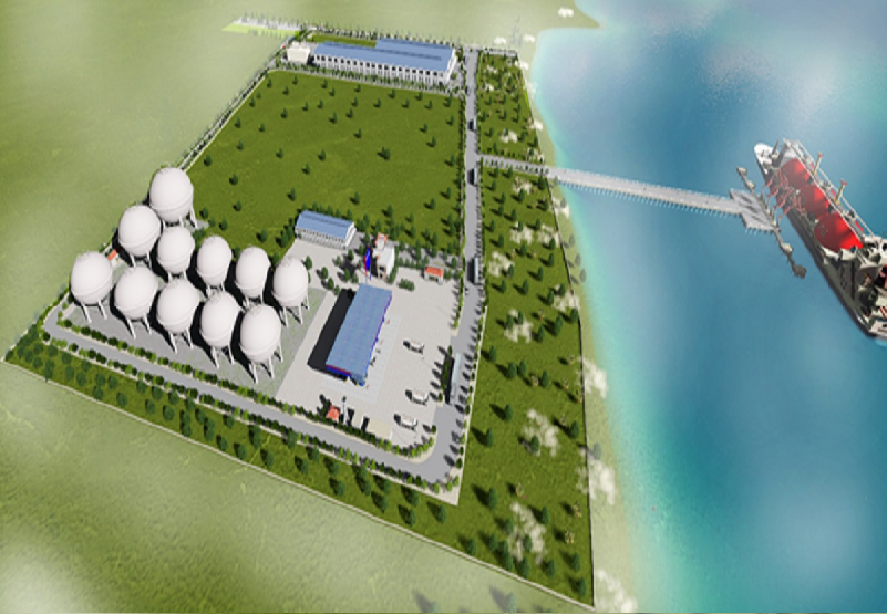 Dự án kho cảng dầu khí Quốc tế Pacific Petro